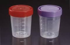60 ml estéril/não - materiais de consumo médicos do copo estéril da urina para a coleção da amostra