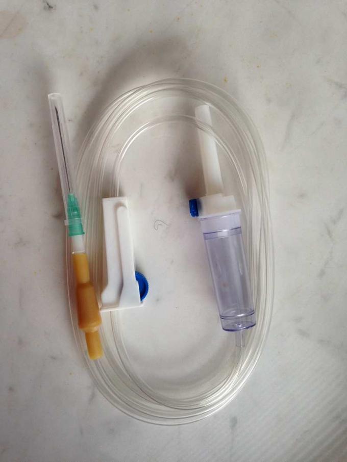 Materiais de consumo médicos da clínica para a injeção hipodérmico, grupo descartável da infusão do PVC