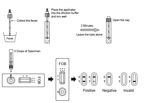 Cryptosporidium e teste de diagnóstico rápido combinado de Lamblia do Giardia com CE