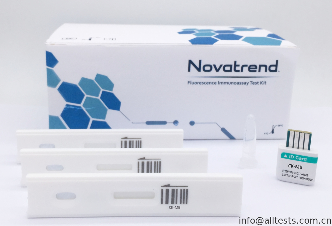Novatrend Creatine Kinase MB (CK-MB) Test Use By fluorescence Immunoassay Analyzer In Human whole blood /serum /plasma