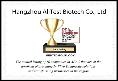 Últimas notícias da empresa sobre Empresas diagnósticas das soluções da parte superior 10 in vitro em APAC 2022 - AllTest