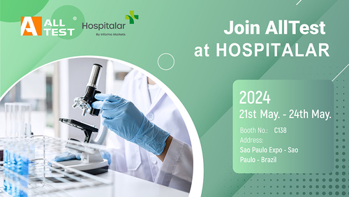 Latest company news about Junte-se ao AllTest no Hospitalar 2024