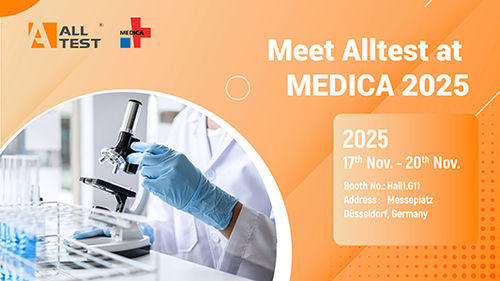 Últimas notícias da empresa sobre Conheça o Alltest na MEDICA 2025