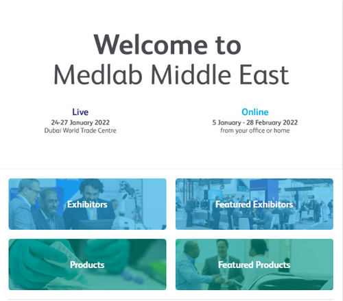 Latest company news about ALLTEST participa na exposição em linha de Medlab Médio Oriente 2022