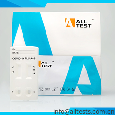 COVID-19 e testes da doença infecciosa do antígeno da gripe A+B