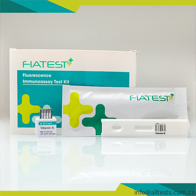 Good price D2+D3 método do Immunoassay da fluorescência do soro/plasma da gaveta do teste da vitamina D on-line
