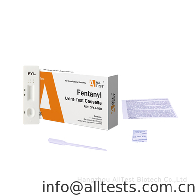 Good price High Sensitivity FYL ((Fen/Tanyl) Detection Drug Abuse Test Kit para auto-teste de urina em casa on-line