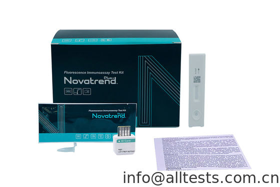 Bom preço Caixa de ensaio de imunoanálise por fluorescência altamente sensível para diagnóstico de AMI on-line