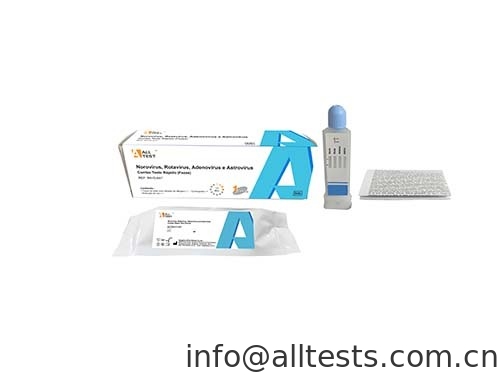 Good price Norovírus Rotavírus Adenovírus e Astrovírus Teste rápido para amostras fecais humanas Copo de teste rápido para doenças infecciosas on-line