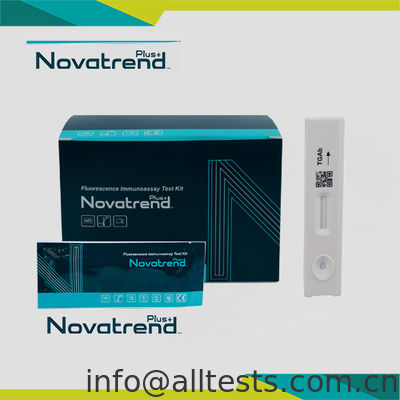 Bom preço TGAb Test Cassette Fluorescence Immunoassay Kit for Whole Blood Serum Plasma on-line