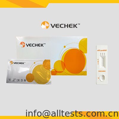 Bom preço Cassete de teste rápido NT-proBNP para uso veterinário canino com resultados rápidos, alta precisão e operação simples on-line