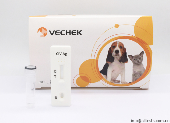 Good price Teste canino virus da gripe AG usando o jogo diagnóstico rápido simples e o Qucikly on-line