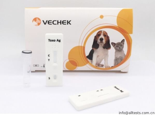 Good price Uma longa vida rápida canina do teste Gondii AG do Toxoplasma do teste do ensaio da etapa on-line