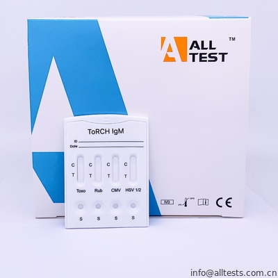 Good price Da gaveta rápida combinado do teste de IgM da tocha Immunoassay cromatográfico rápido on-line