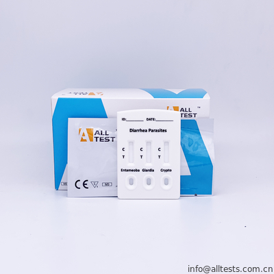 Good price Gaveta rápida combinado do teste de Entamoeba+Giardia+Crypto (fezes) em 3 Windows on-line
