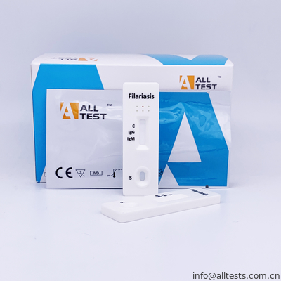Good price Sangue rápido dos jogos do teste da filariose de AllTest & soro & plasma IFIL-402 on-line