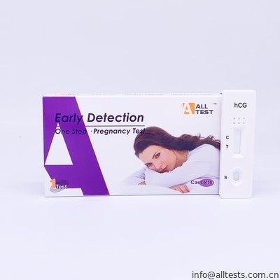 Bom preço Os jogos diagnósticos rápidos humanos de uma detecção da gonadotropina coriônica HCG de OTC da etapa dirigem o uso on-line