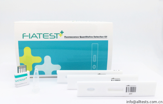 Good price O uso do jogo de teste de diagnóstico de (AFP) da Alfa-fetoproteína por Fiatest VAI analisador do Immunoassay da fluorescência no soro humano /plasma on-line