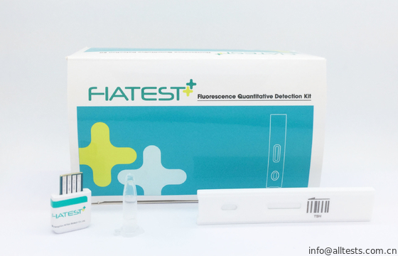 Good price O uso deestimulação conveniente do teste da hormona (TSH) por Fiatest VAI analisador do Immunoassay da fluorescência no soro /plasma on-line