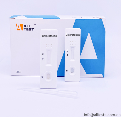 Good price Gaveta rápida do teste de AllTest Calprotectin no espécime humano da fezes, 10T/jogo on-line