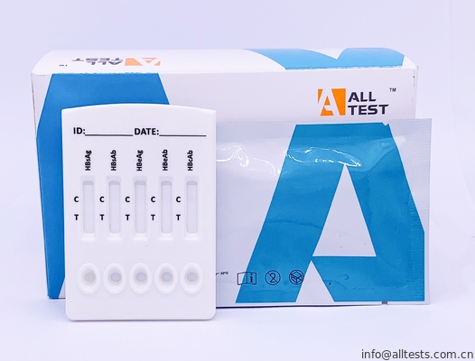 Good price Gaveta rápida combinado do teste de HBV (soro/plasma) com HBsAg, HBsAb, HBeAg, HBeAb, HBcAb on-line