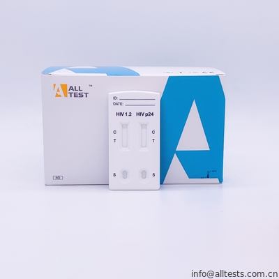 Good price Uma etapa VIH 1,2 e gaveta rápida combinado do teste P24 (sangue inteiro/soro/plasma) on-line