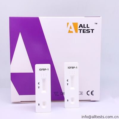 Good price O fluxo lateral Immunochromatographic analisa a gaveta rápida do teste de AllTest iGFBP-1 na descarga Vaginal on-line