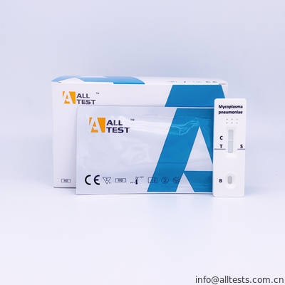 Good price O fluxo lateral Immunochromatographic do anticorpo de IgM da pneumonia do Mycoplasma de AllTest analisa o teste rápido on-line