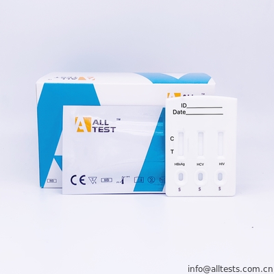 Good price Gaveta rápida combinado do teste de HBsAg /HCV /HIV com o espécime do soro/plasma on-line