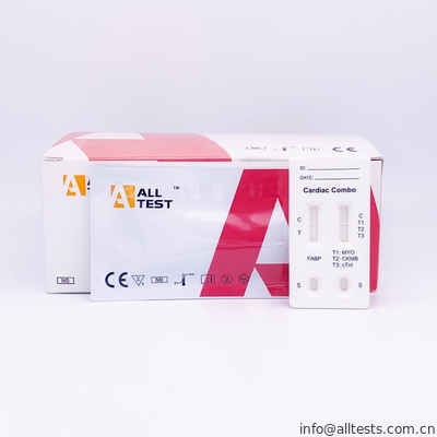Good price Teste de diagnóstico rápido H - FABP e Myoglobin/CK - MB/Troponin mim combinado on-line