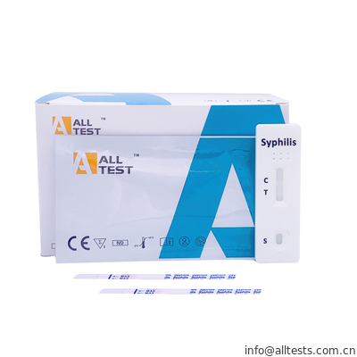 Good price Kit de testes rápidos de sífilis, kits de diagnóstico domiciliar, testes de doenças infecciosas. on-line