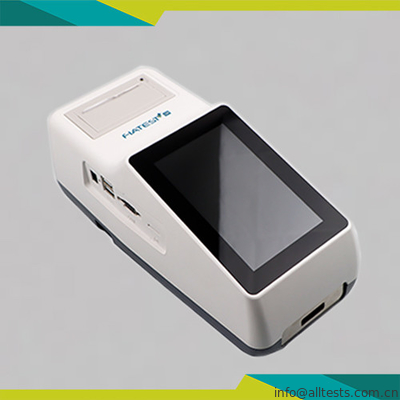 Good price Detecção Handheld do analisador do Immunoassay da fluorescência de fluorescência emissora on-line