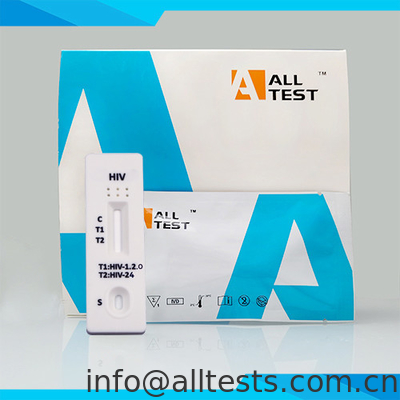 Good price Gaveta rápida combinado do teste do VIH 1.2.O P24 para o sangue inteiro humano/soro/plasma on-line
