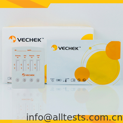 Good price Ehrlichia Canina / Anaplasma / Anticorpo Babesia / Antigénio CHW Combo Rapid Test Cassette on-line