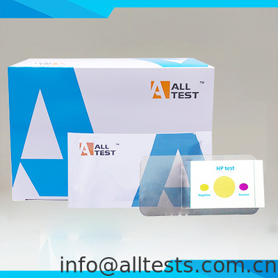 Good price O kit de teste rápido de H. pylori para o tártaro Detecção qualitativa da urease para a infecção por Helicobacter pylori on-line