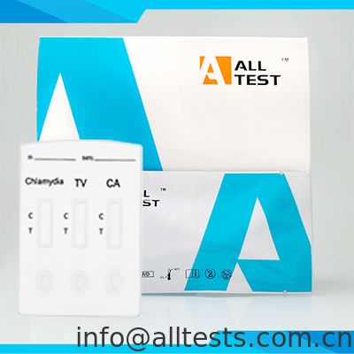 Good price Chlamydia/Trichomonas Vaginalis/Candida albicansTeste rápido on-line
