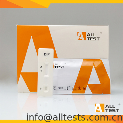 Good price Tempo de teste de 5 minutos DIP Cassete de teste de superfície de plástico para resultados precisos on-line