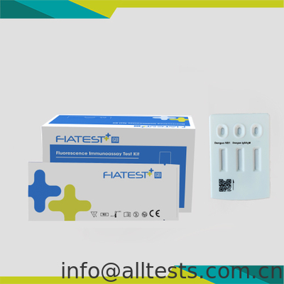 Bom preço Dengue IgG IgM NS1 Combo Test Cassette Fluorescence Immunoassay on-line