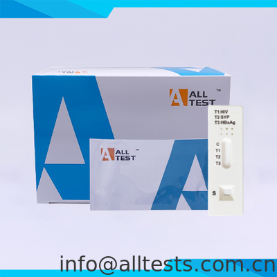 Bom preço IHSB-402 - Test Rápido Combinado HIV/Sífilis/HBsAg (Sangue Total/Soro/Plasma) on-line