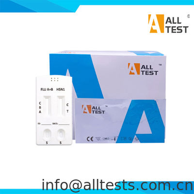 Bom preço IFH5-525 -- Teste rápido combinado de antígenos da gripe A/B+H5N1 (swab) on-line