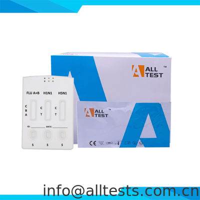 Bom preço IINA5-535 -- Teste rápido combinado de antígenos da gripe A/B+H1N1+H5N1 ((Swab)) on-line