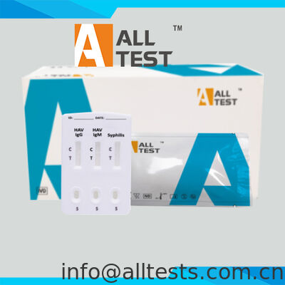 Bom preço HAV IgG/IgM&Syphilis Combo Rapid Test (Whole Blood/Serum/Plasma) on-line