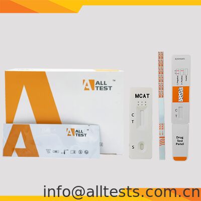 Bom preço Testes de metcatinona Kit de teste de superfície MCAT com 5 minutos Resultados 500 ng/mL Cutoff e fácil interpretação visual on-line
