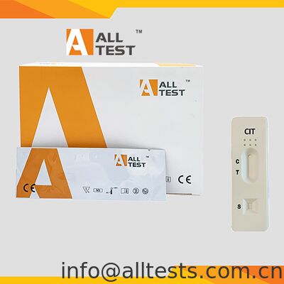 Bom preço Kit de Teste Rápido de Drogas CIT com Tempo de Leitura de 5-10 Minutos e Limiar de 500 ng/mL para Amostra de Sangue Total/Soro/Plasma on-line
