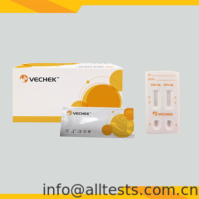 Bom preço Cassete de Teste Rápido Combinado de Anticorpos CDV+CPV para Cinomose e Parvovirose Canina com Tempo de Leitura de 10 Minutos e Alta Precisão on-line