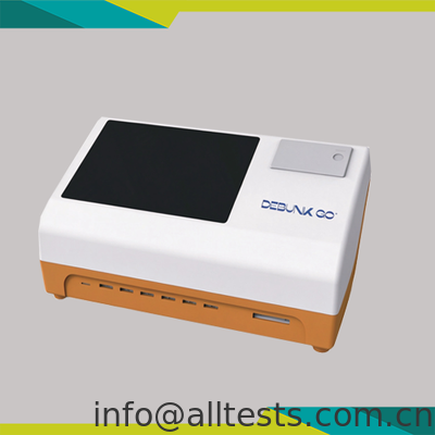 Bom preço Fluorescence Immunoassay Analyzer with 10.1-inch LCD Touch Screen, Built-in Thermal Printer, and Six Single-Test Channels Plus One Multi-Test Channel on-line