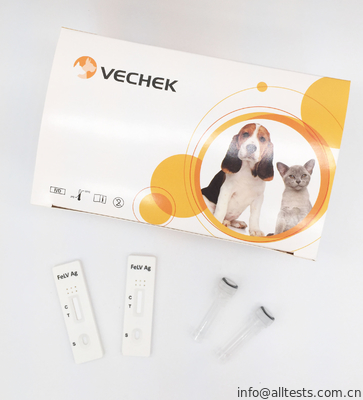 Good price Teste felino vírus AG da leucemia, jogos rápidos do teste com estabilidade alta on-line