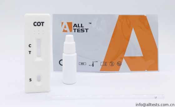 Good price Jogo rápido do teste do abuso de drogas da gaveta do teste do BERÇO para o metabolito FDA 510K da nicotina no sangue inteiro /Serum/Plasma on-line