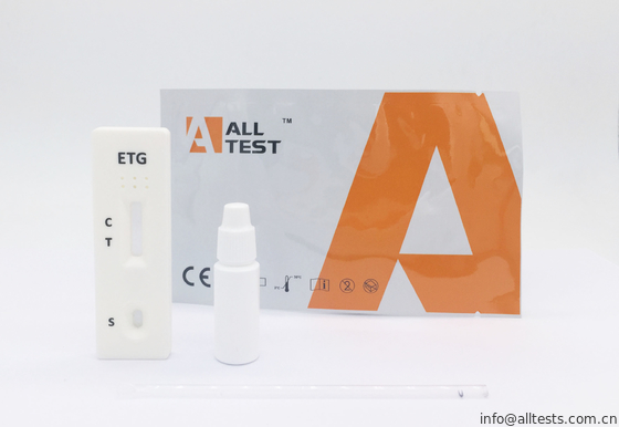 Good price teste 500ng rápido à detecção de etilo Glucuronide do álcool no sangue inteiro humano /Serum/Plasma com CE on-line