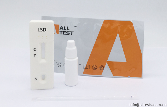 Good price Do jogo rápido do teste do abuso de drogas de Diethylamide de ácido Lysergic Immunoassay cromatográfico no sangue inteiro /Serum/Plasma on-line